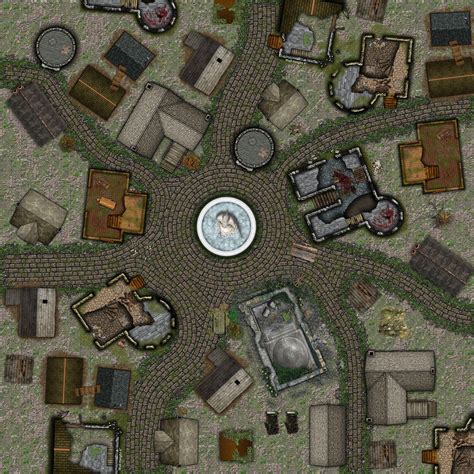 City <b>Map</b> for Your <b>RPG</b> Campaign If you need a <b>map</b> for you <b>RPG</b> campaign or session, just grab this one. . Town map rpg